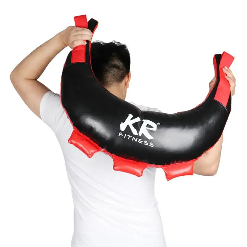 Workout Sandbag Croissant Heavy Bag Workout Heavy Duty Sand-Bag Functional Strength Training Dynamic Load Exercises General