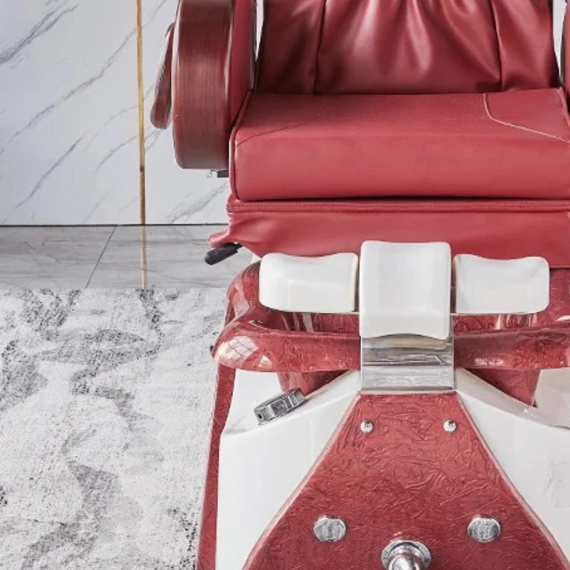

Pedicure Chair Salon Stool Spa Chair Electric Backrest Adjustment Silla Pedicura Profesional Bowl Bed Lounge Furniture Set Salon