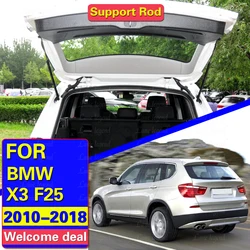 2Pcs Tailgate Boot Trunk Gas Spring Hood Lift Shock Struts For BMW X3 F25 2010-2018 2011 2012 2013 2014 2015 2016 2017