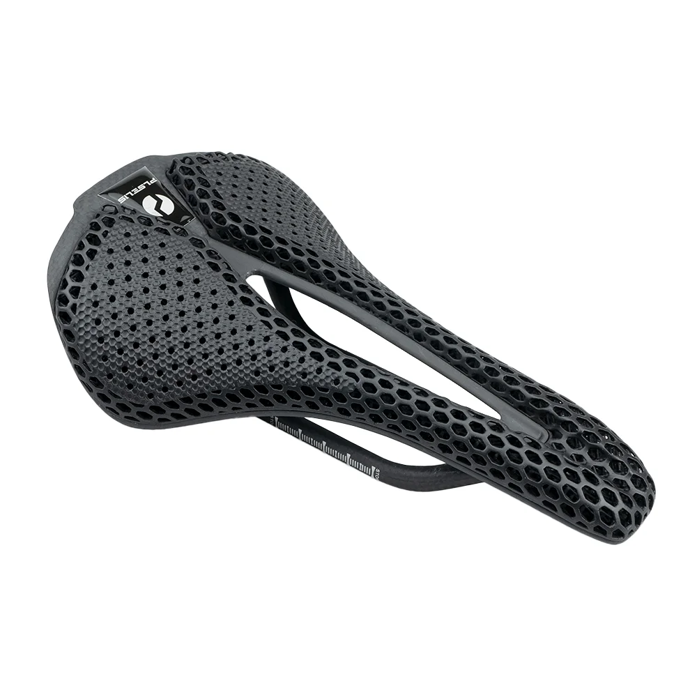 

PLSELIS PS-FIRST 3D Printed Ultralight Carbon Fiber Bicycle Saddle Hollow Comfortable Breathable Gravel Road Bike Seat Parts