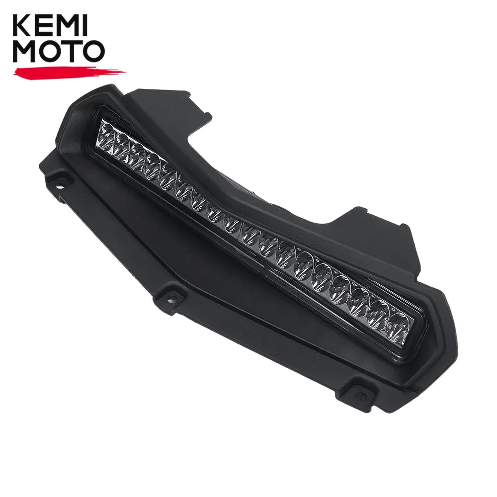 

KEMIMOTO LED Front Auxiliary Spot Light UTV Hood Scoop Light Compatible with Yamaha Wolverine RMAX2/ RMAX4 1000 2021-2023