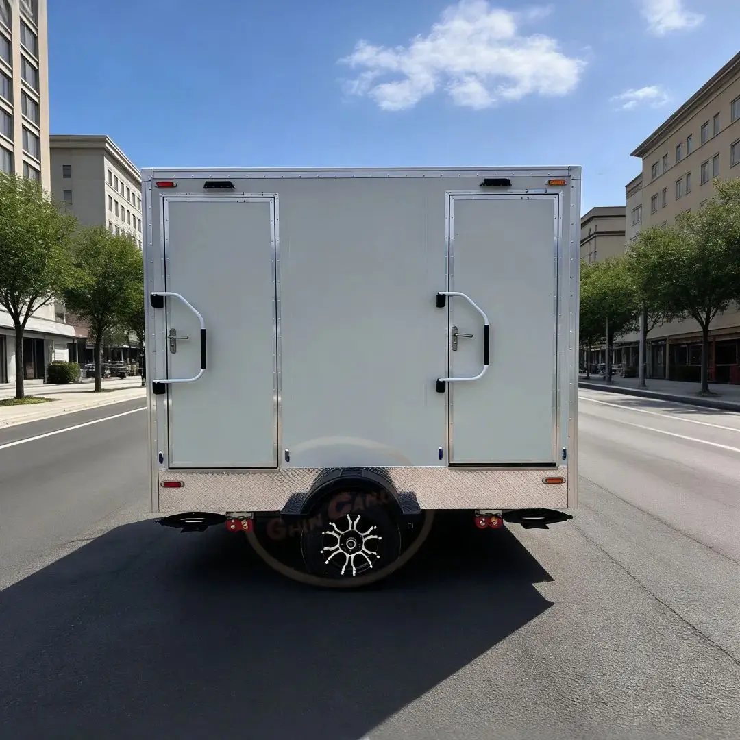 Portable Mobile Toilet Trailer with Sink And Urinal for Outdoor Events And Camping - Compact Sanitary Solution for On-the-Go