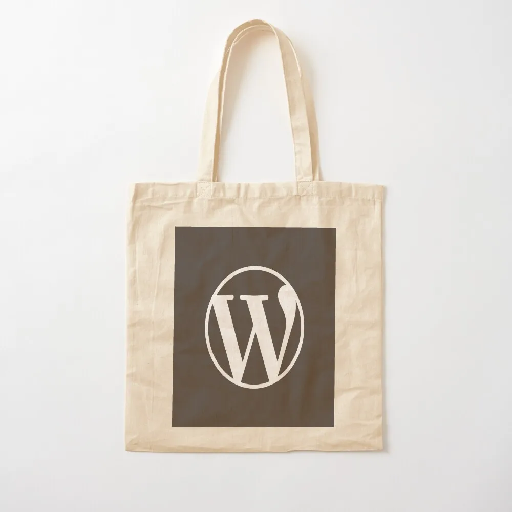 WordPress رمادي شعار ملصق حمل حقيبة اليد حقيبة قماش مخصص ايكو حمل #2