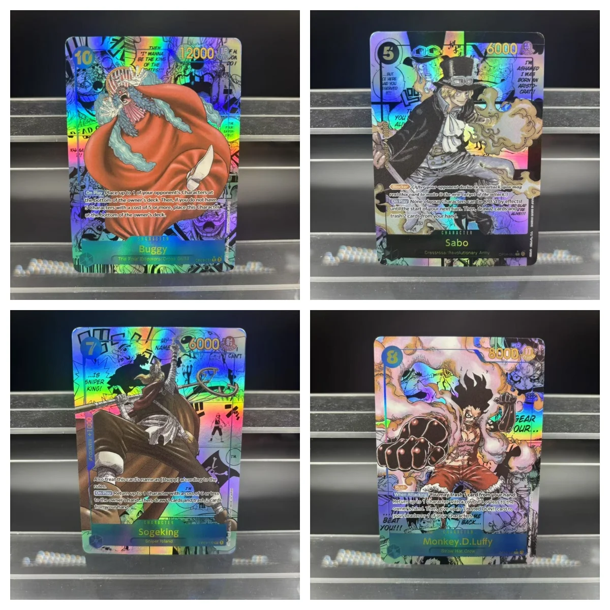 opcg-en-one-piece-roronoa-zoro-monkey-d-luffy-op05-119-diy-self-made-single-card-Классическая-игра-Аниме-карта-Подарочная-игрушка