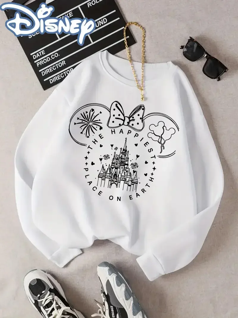 

Женская хлопковая толстовка с капюшоном и замком Микки Мауса, пуловер, повседневное осенне-зимнее флисовое пальто большого размера для пар с длинными рукавами