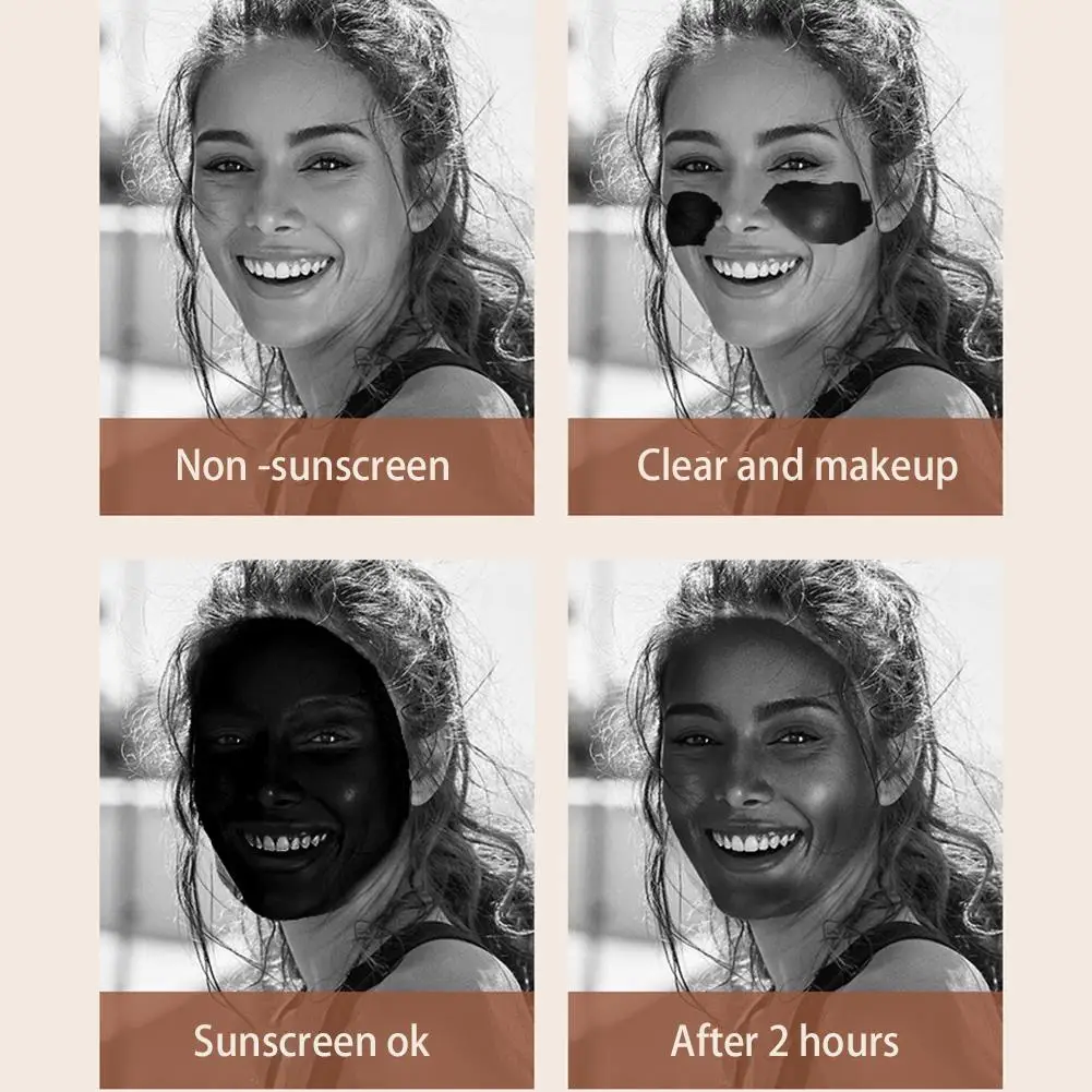 UV-Camera Visualiseert Zonnebrandcrème Make-Up Spiegel Met Verlichting Voor Zonnebrandcrème Handheld Led Licht Cosmetische Make-Up Spiegel