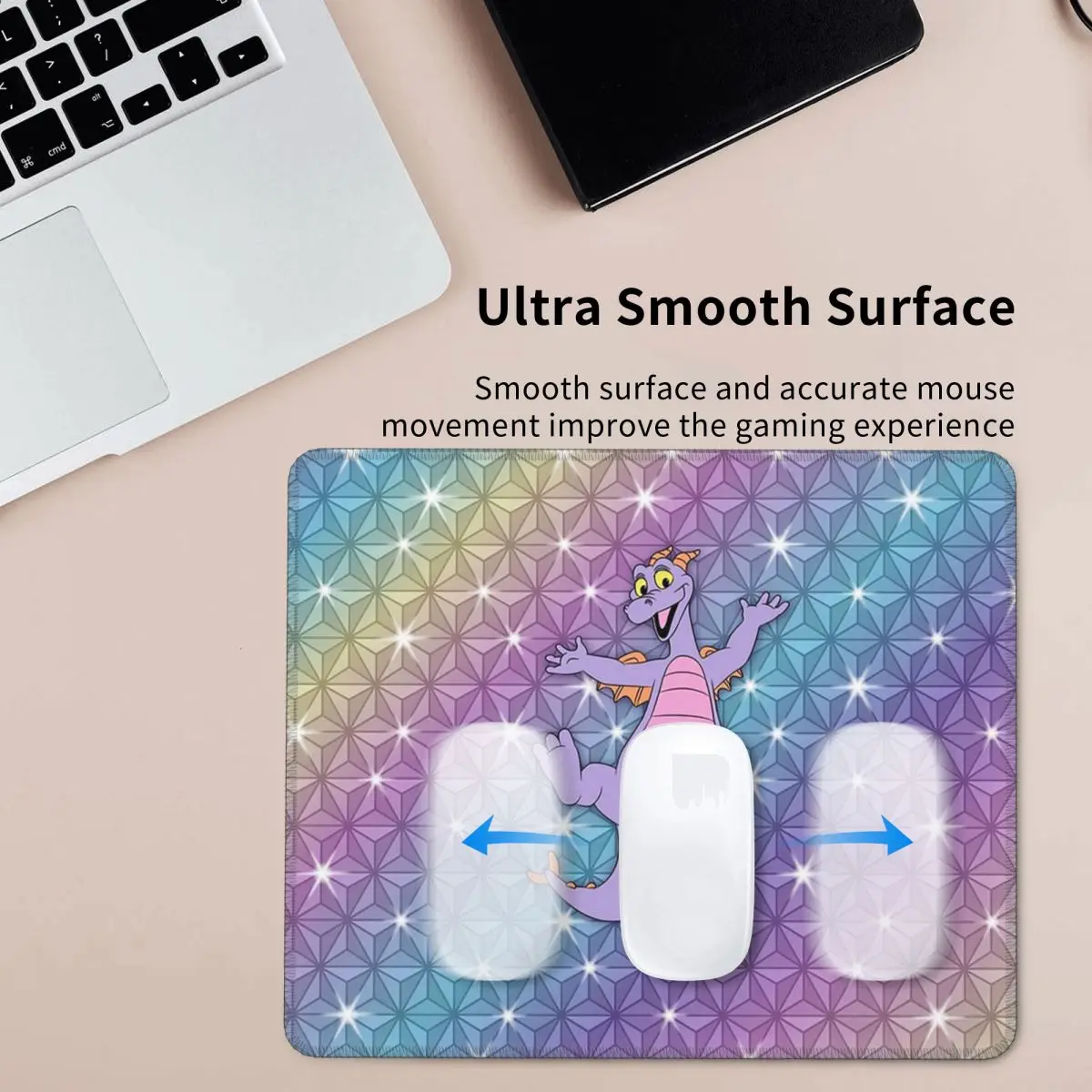 Alfombrilla de ratón Epcot Figment Beacon Of Magic, alfombrilla para teclado de ordenador, alfombrilla para ratón, Gaming, PC, portátil, escritorio, accesorios de oficina, alfombrillas para mesa