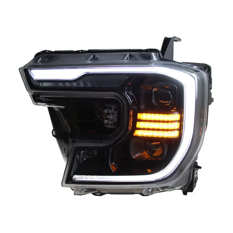 1 pair Car Headlights For Ford Ranger T9 2022 2023 2024 to new style full LED Auto Headlamp Assembly Projector Lens Accessories