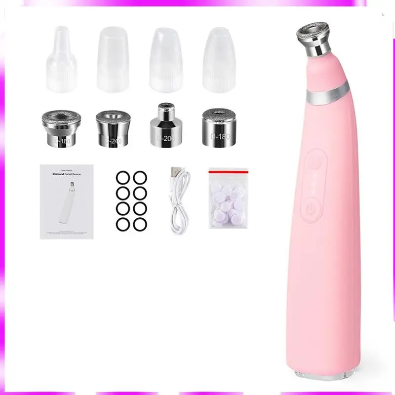 

Портативный аппарат для чистки лица N98R: алмазная дермабразия, микродермабразия, ручной эксфолиатор, удаление черных точек