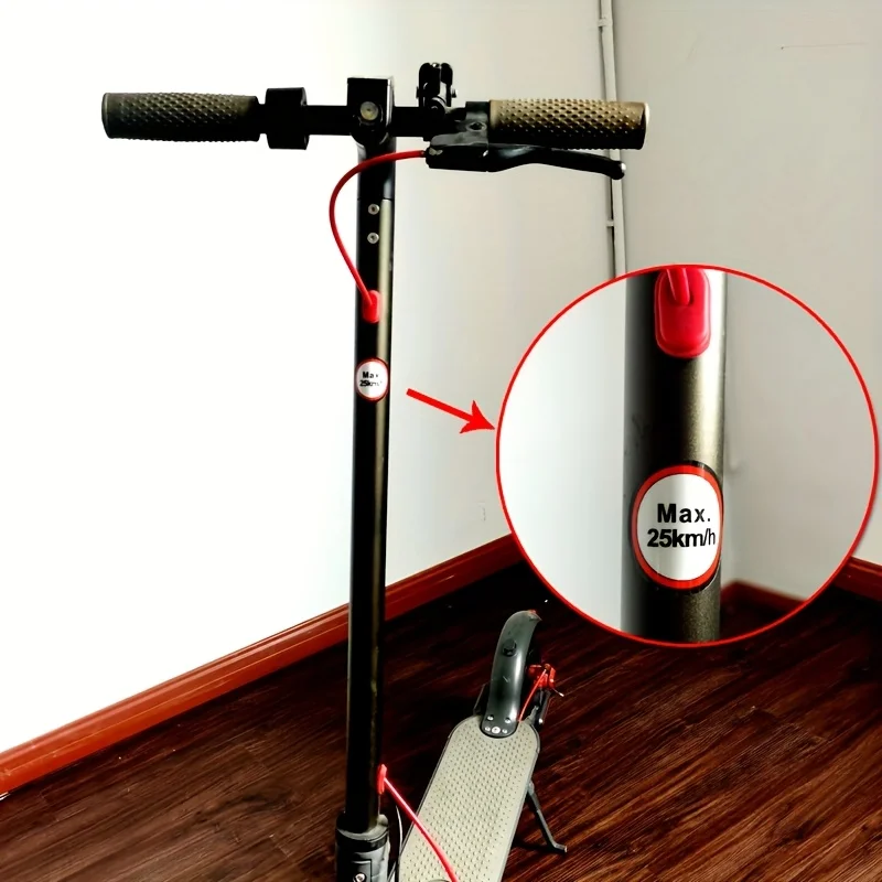 

2PCS Max Speed Limit Warning Sticker Set, Waterproof Vinyl Decal for Bicycle Car Frame