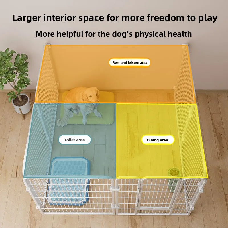 Indoor Pet All Sizes Dog Enclosures Freely Configurable Isolation Toilet Training Kennel Pet Supplies Pet Fence Dog CageFence