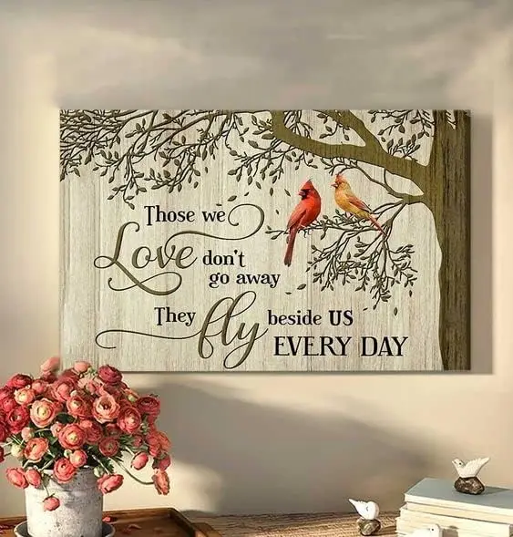 Metal Sign Those We Love Bird Vintage Kitchen Signs Wall Decor Aluminum Plague Signs Home Bars Restaurants Cafes Cave