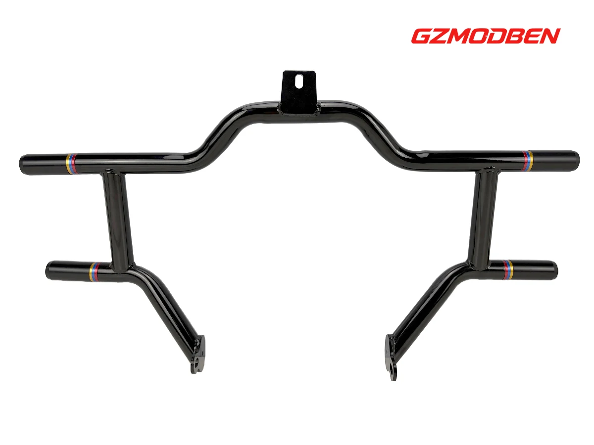 Engine Guard Flat Out Crash Bar Fits for Harley Touring Street Glide Road King Electra Glide Ultra Limited 2009-2024 Models