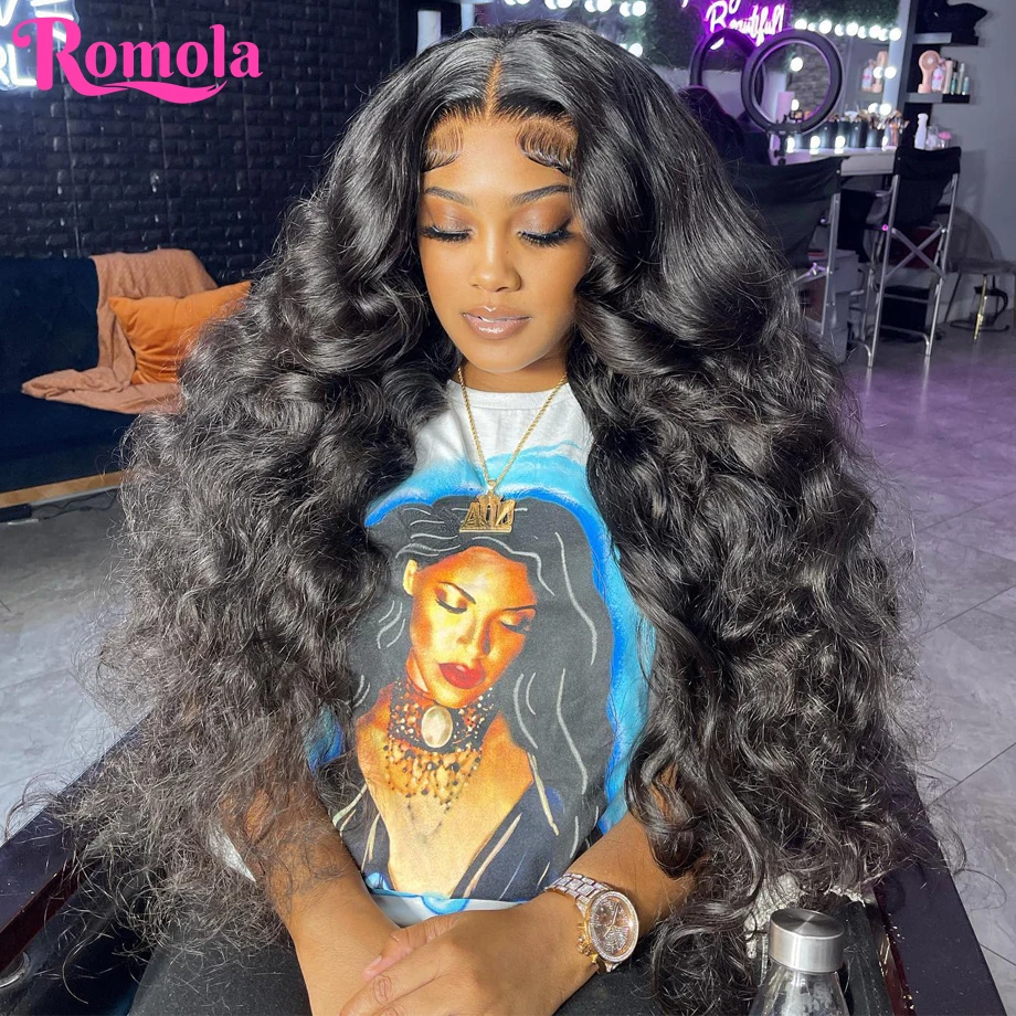 Frontal Hair Wig 13x4 Lace Wig Lace 40 Wave Wigs Human 100%