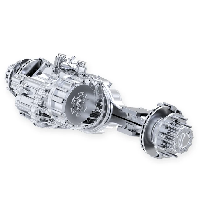 Brogen 300kw 4000 دورة في الدقيقة 9000Nm محوري التدفق محرك السيارة الكهربائية E-axle OEM ODM نموذج جديد منخفض السرعة التجارية EV 13T #2