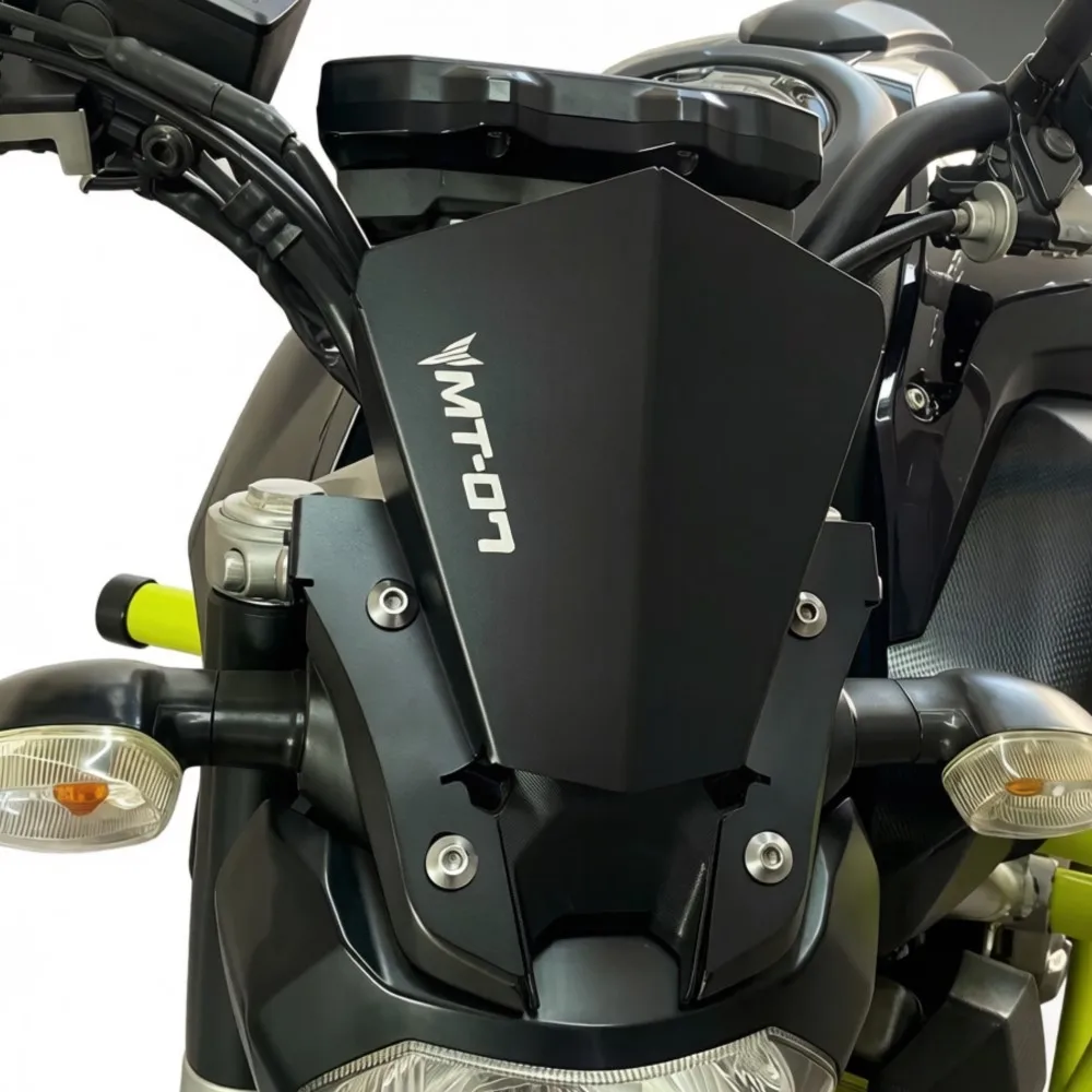 

Windshield Accessories For YAMAHA MT 07 MT07 MT-07 FZ-07 2013 2014 2015 2016 2017 Front Wind Shield Kit Deflector Windscreen Cap