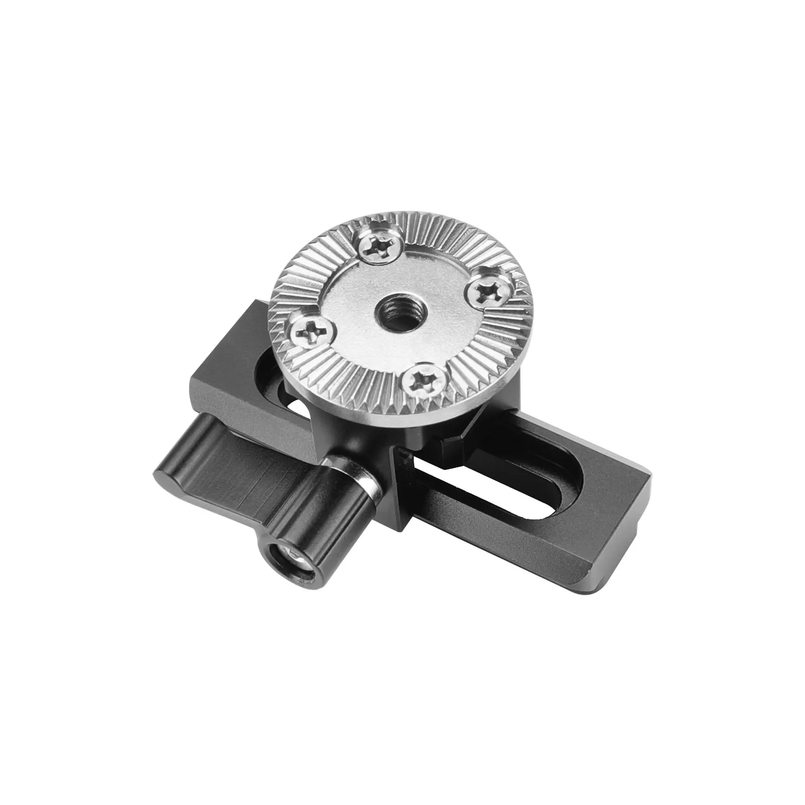 SZRIG NATO abrazadera con ARRI Rosette M6 perilla de montaje de rosca bloqueo rápido y liberación para estudio fotográfico