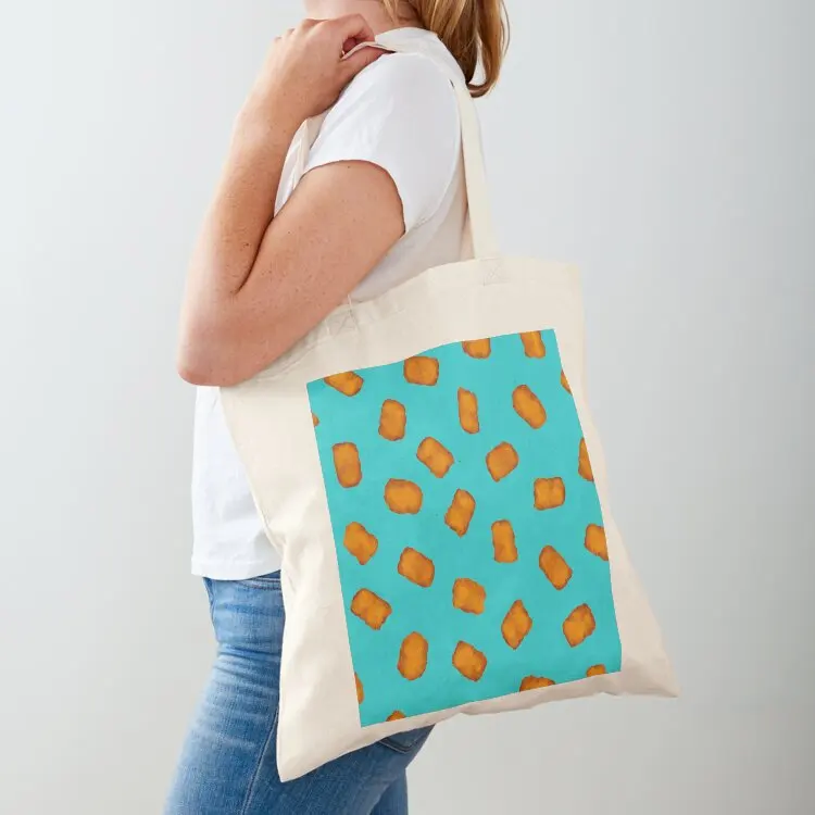 

Retro Tater tots Tote Bag Canvas bag luxury women eco bag folding university shopper