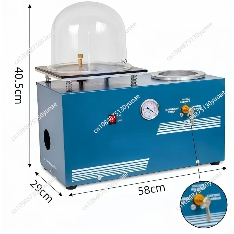 Small Vacuum Injection Molding Machine, Jewelry Vacuum Casting Machine, Jewelry Casting Equipment Tool 220V