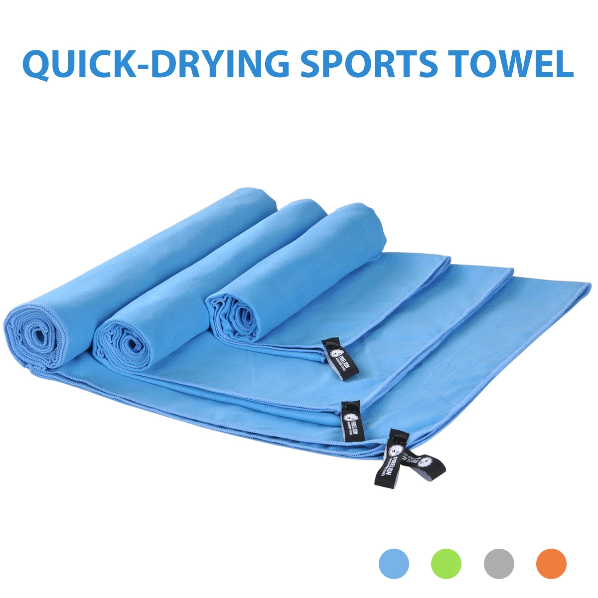 FIRELION Swimming Towel Quick Drying Microfiber Sports Towels Ultra Absorbent Travel Camping Gym Yoga Beach Bath Cycling Towels