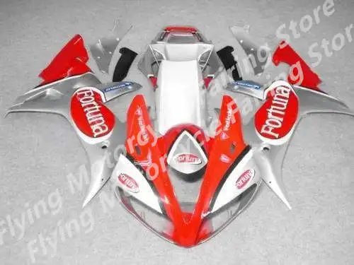 Red Black silvery for  YZF-R1 02-03 YZF R1 2002-2003 YZFR1 YZF 1000 YZF1000 YZF-1000 02 03 2002 2003 Full Fairing Kit for Yamaha