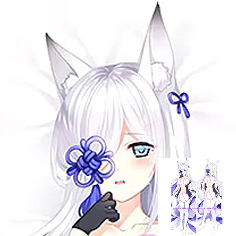 

Anime Dakimakura Pillow Case Afterglow Sexy and Busty Beautiful Girl Double-Sided Halloween