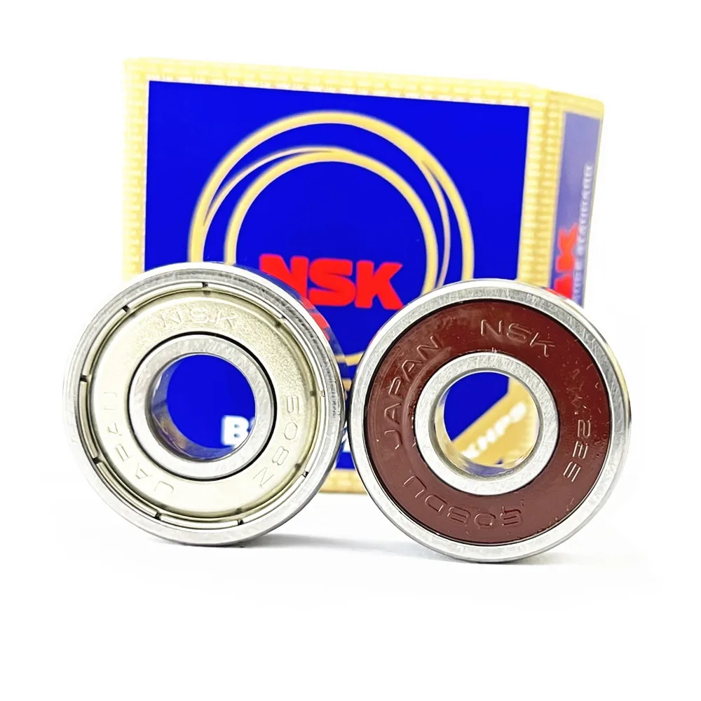 Genuine NSK 608 Bearing 8*22*7mm Deep Groove Ball Bearing 608ZZ 608DDU