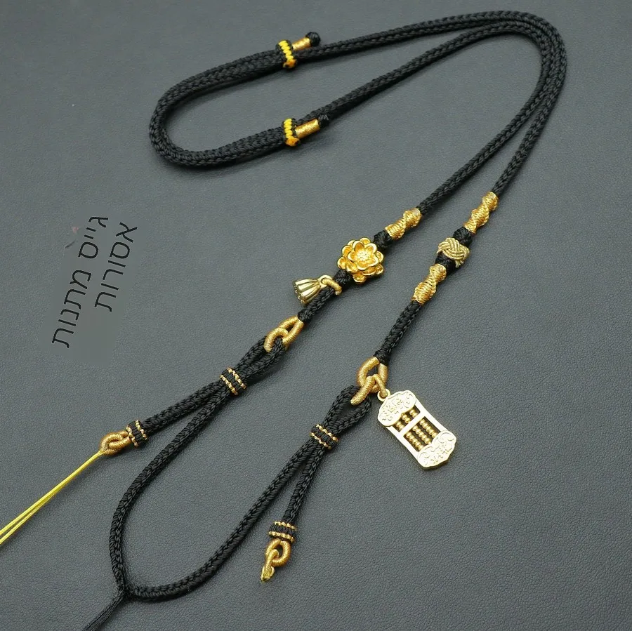 collar-tejido-a-mano-con-colgante-joyeria-de-moda-vintage-cadena-con-amuleto-de-buda-en-oro-y-plata-para-hombres-y-mujeres