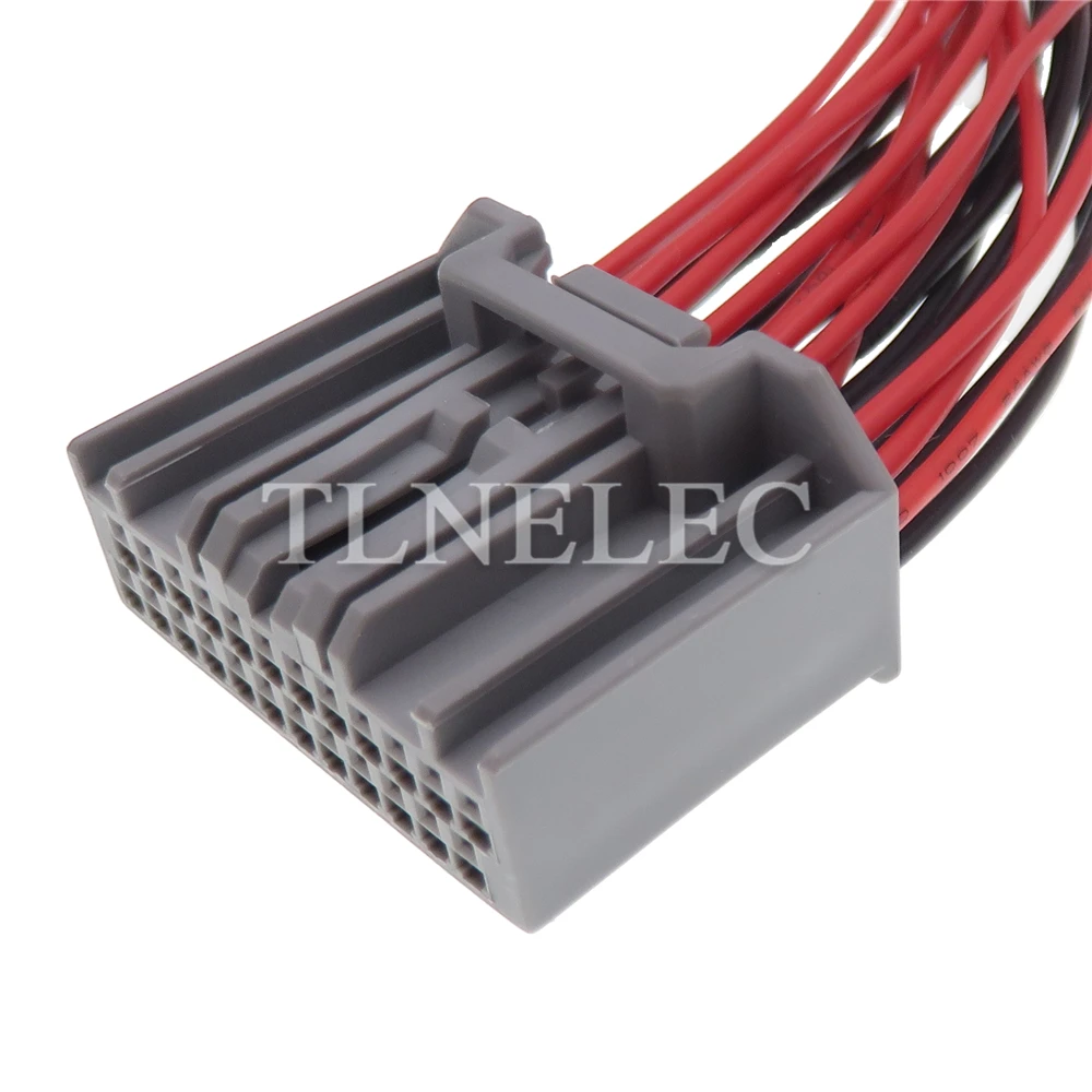 24 Pin Way Automobile Wire Harness Connector with Wires Car Low Power Small Current Sockets MX34024PF1 MX34024SF1