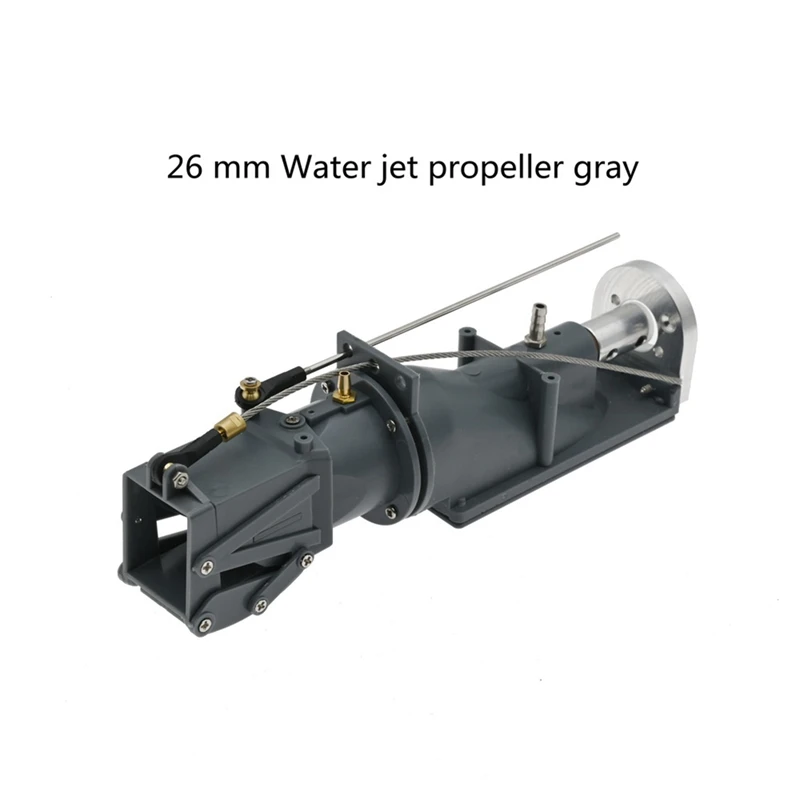 Wasserstrahlstrahlruder, elektrische Sprühpumpe, Wasserstrahlpumpe mit 540-Motor + Wasserkühlmantel-Set für RC-Jet-Boot