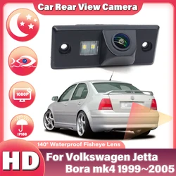CCD HD 140° Fisheye IP68 Rear View Camera For Volkswagen Jetta Bora mk4 1999 2000 2001 2002 2003 2004 2005 Car Reverse Monitor