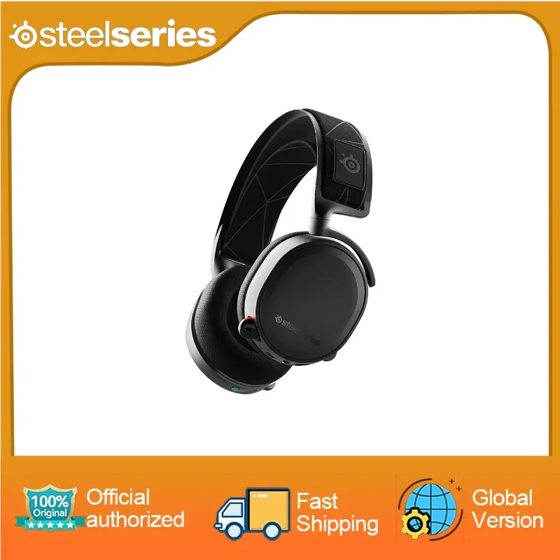 

SteelSeries Arctis 7 - Lossless Wireless Gaming Headset with DTS Headphone: X v2.0 Surround - for PC and PlayStation 4