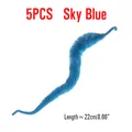 5pcs sky blue