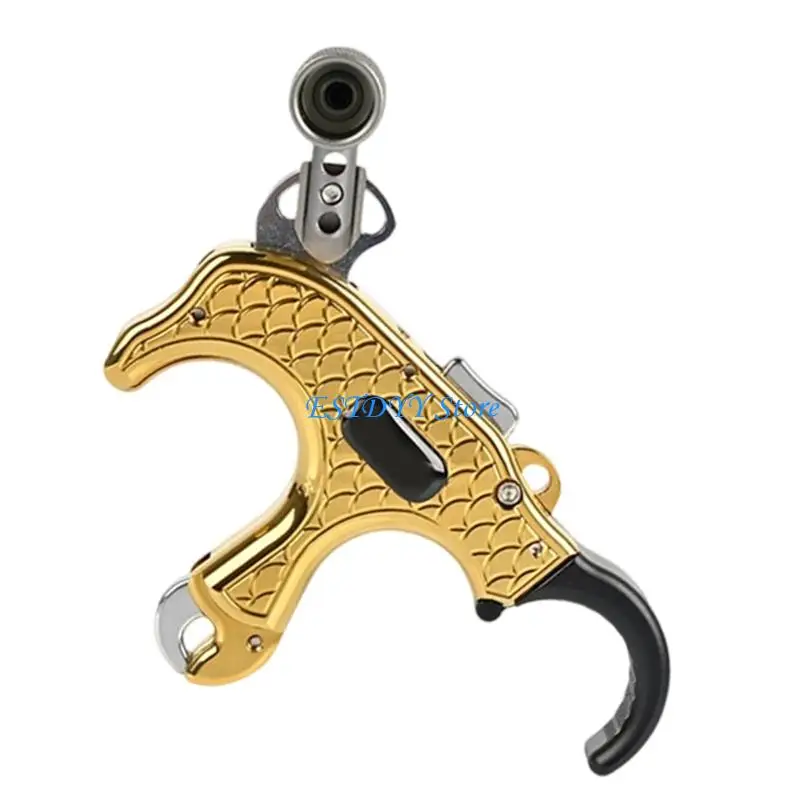 G6DE Archerys Wrist Straps Release Compound Bows Release Aid Foldable 360 Rotate - view 3