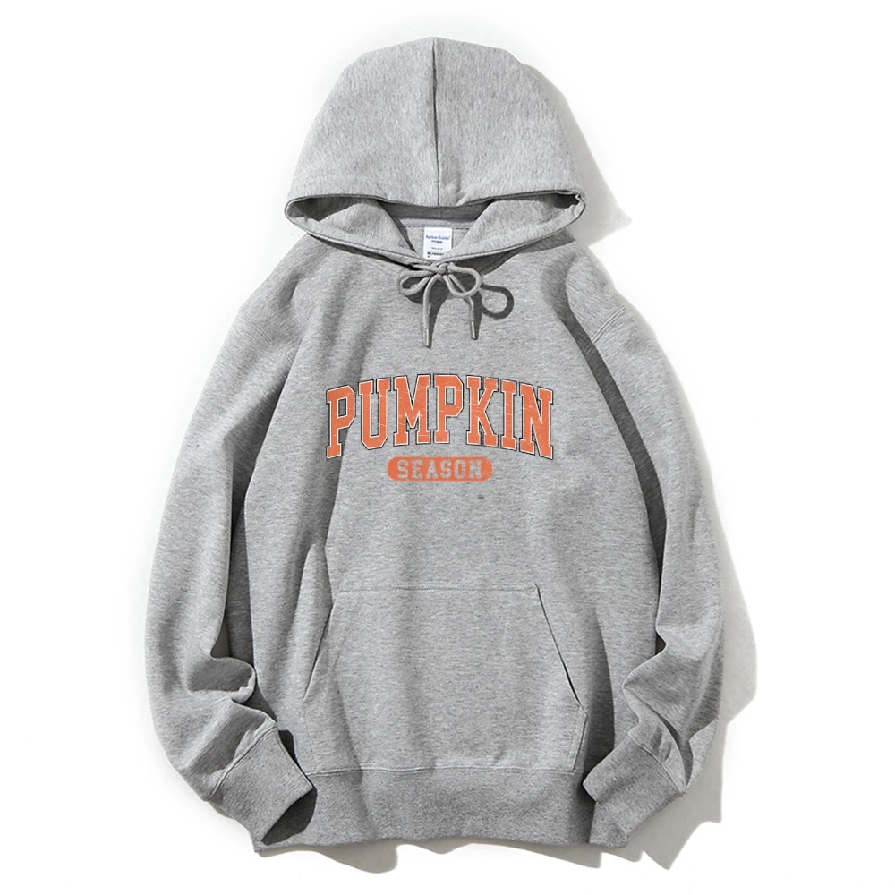 

Halloween Letter Print Women's Cotton Hoodie Loose Oversized Fashion Hooded Sweatshirt 2024 Fall New Top