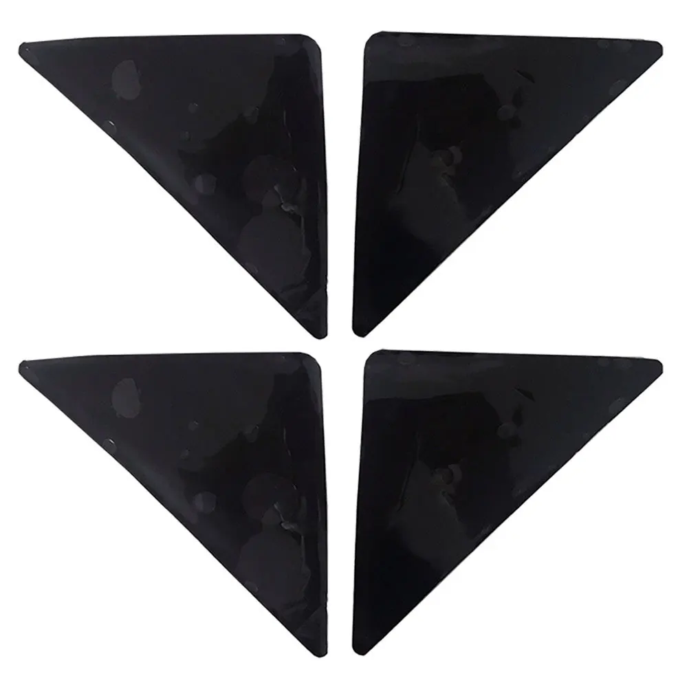 4pcs Carpet Non Slip Rug Tape Diy Corner Protector For Hardwood Floors Anti Curling Pads Grip For Area Rugs Mat