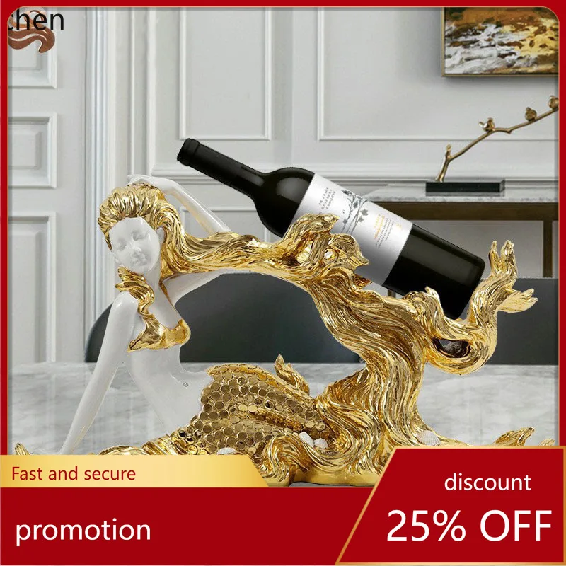 

ZML Modern Minimalist Living Room Desktop Decoration Resin Electroplated Figure Decoration