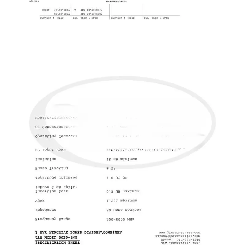 

wery50PD-645 0.5-6 ГГц SMA ВЧ-делитель мощности/сумматор 2-в-1