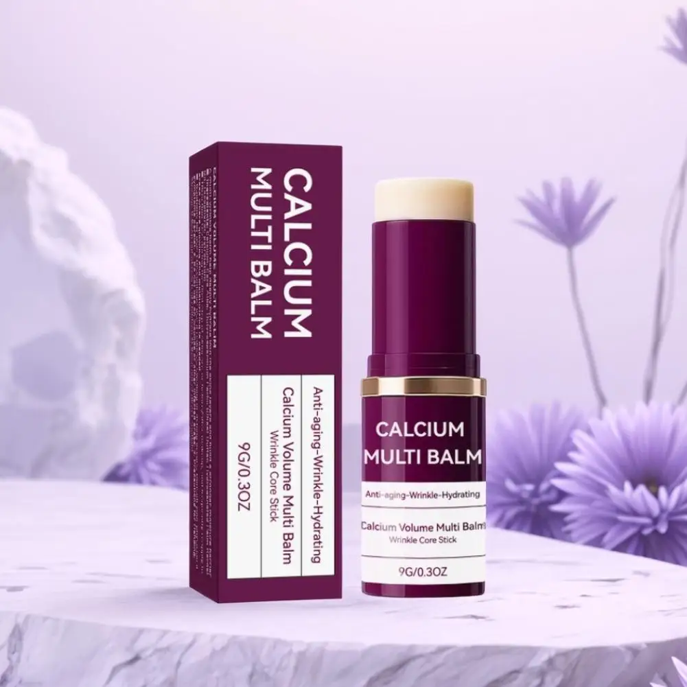 مكافحة الشيخوخة الكالسيوم متعدد بلسم ترطيب ثبات حجم مهدئ جفاف إصلاح سطع لون البشرة كريم ترطيب عميق عصا #6