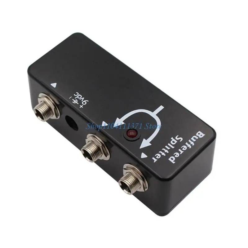 p9fc-double-channel-buffer-splitter-pedal-optimizes-guitar-strength-metal