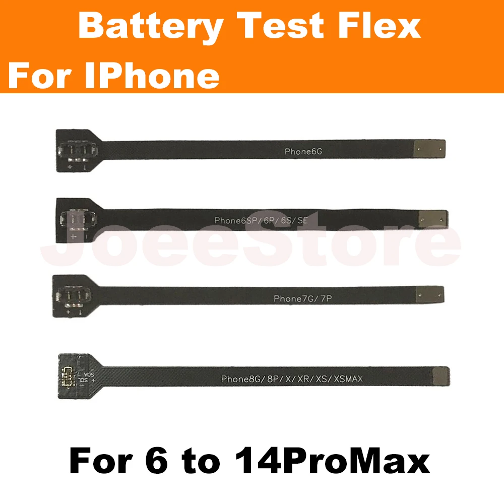 Battery Extend Test Flex for iPhone 11 12 13 14 Pro MAX Mini X XS XR 8 6 7 Plus Battery Extension Testing Cable Repair Parts