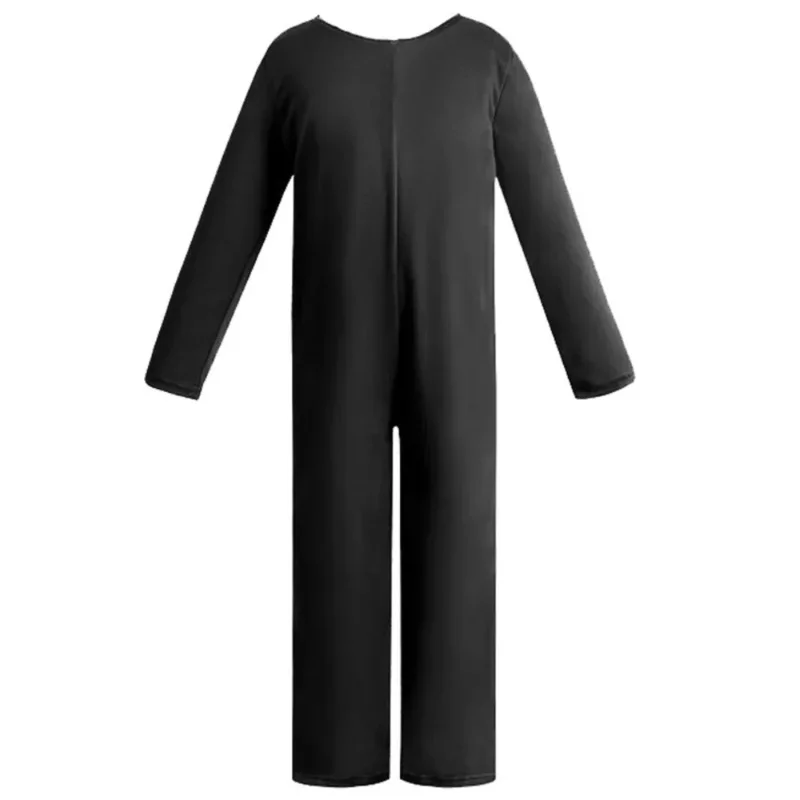 Movie Chocolate Factory Cosplay Costume Children Black Jumpsuit Coat Kids Chocolate Voucher Role Play Uniform Halloween Party