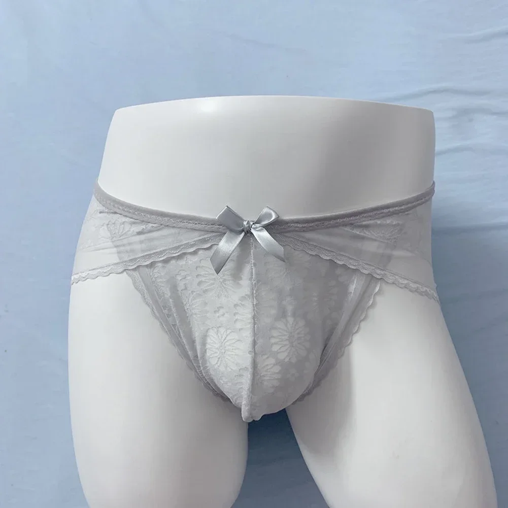 

Мужское сексуальное нижнее белье Sissy, трусы-мешочки, бесшовные, прозрачный дизайн, дышащие и эластичные, разные цвета