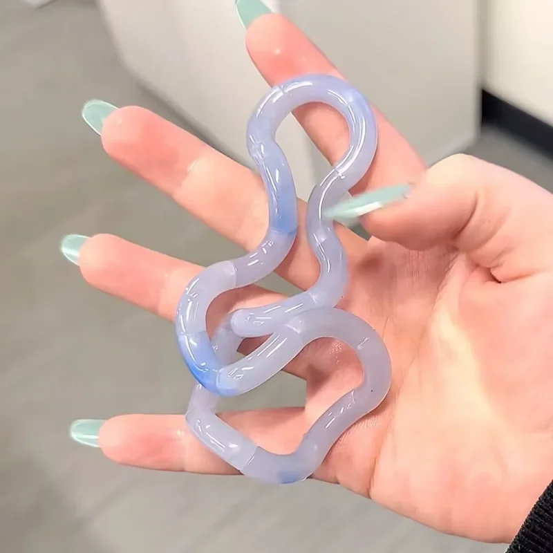 Genuine Tangle Twisting Relaxation Toy Cloud Series / Illusion Stone Series Twisting Fun Concentration Training Educational Toy