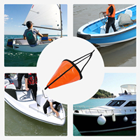 Koetsu 24 inch parachute design drift anchor, suitable for yachts and sailboats ranging from 15 feet to 17 feet