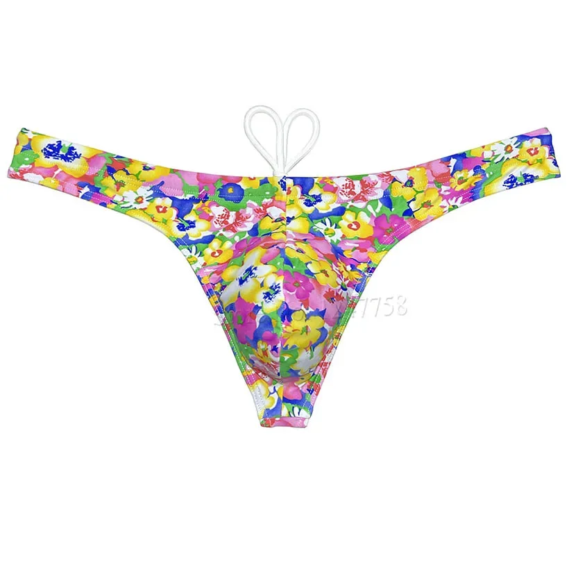 Muži bikiny plavek surfování pánské plavky led hedvábí krmení mujer plavat řemínek plavky mikro bikiny beachwear