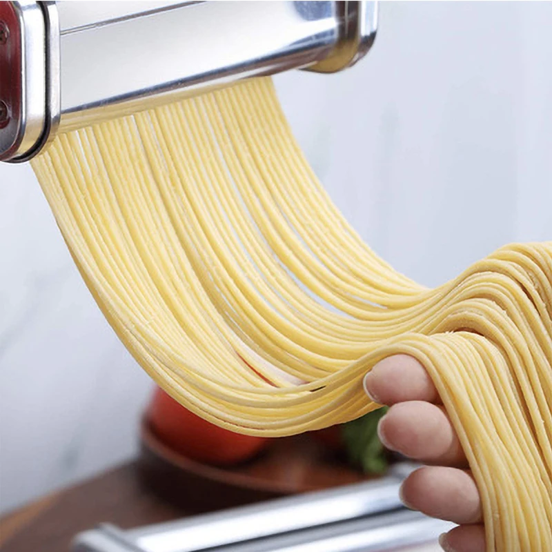 Pasta Maker Stainless Pasta Spaghetti Fettucine Steel Roller Stand Mixer Noodle Press Attachment Kitchen Tools For KitchenAid