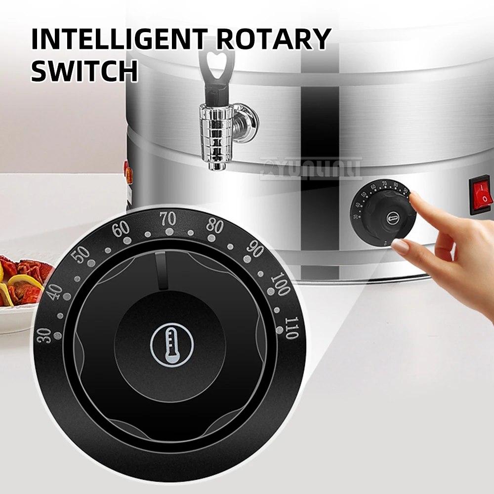 

Электрическая кастрюля-пароварка для приготовления соевого молока и каш, 16 л, большая емкость