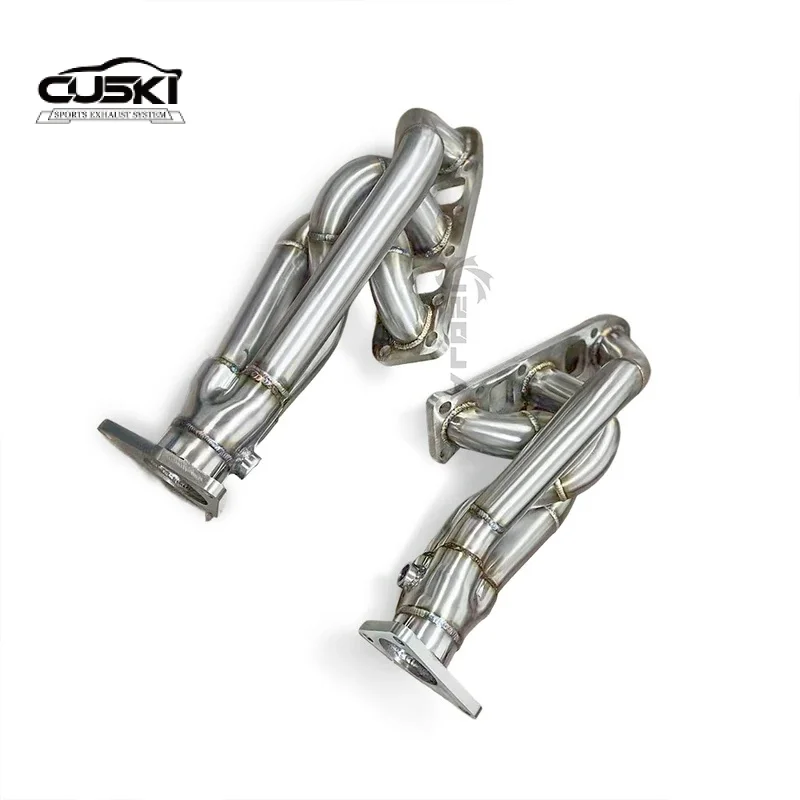 

Выхлопная труба двигателя подходит для Infiniti Q50 3.7 2013-2020, выхлопные фитинги из нержавеющей стали, выхлопная система