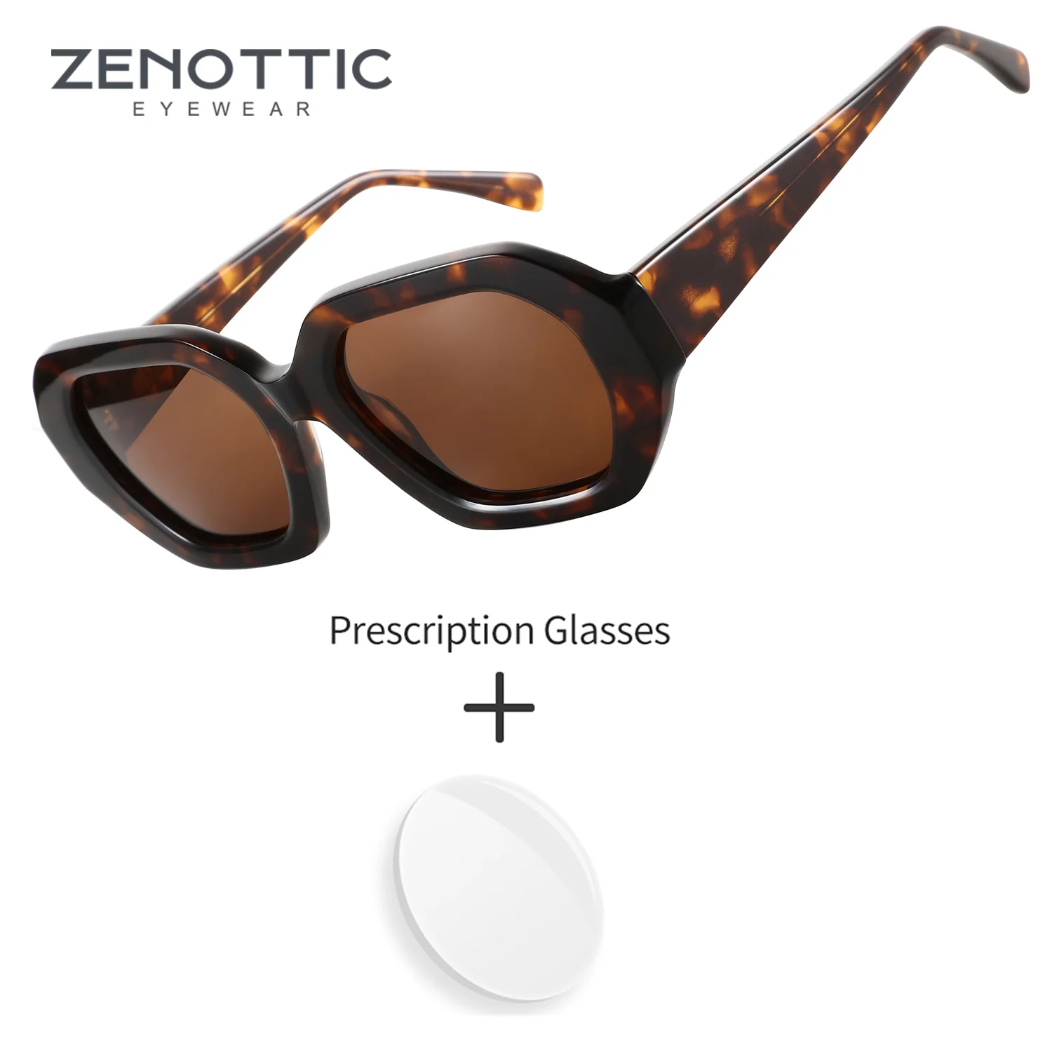 

Солнцезащитные очки ZENOTTIC ручной работы из ацетата, поляризованные, с прогрессивными линзами, для женщин, UV400, для вождения